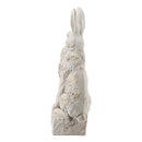 Large Magnesium Sitting Rabbit Figurine