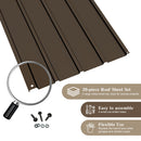 20 Pcs Metal Roofing Panels, Galvanized Steel, Waterproof, Heavy Duty by HouseOfZazla