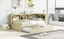 Daybed With Trundle, Storage Cabinets, USB Ports
