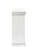 Noralie Mirrored & Faux Diamonds Fireplace by HouseOfZazla