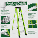 Fiberglass Ladder with Tool Tray