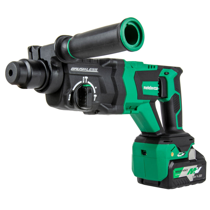 Metabo HPT DH3628DDM 36V MultiVolt Brushless SDS Plus 1-1/8" D-Handle Rotary Hammer