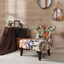 Erika - Accent Chair With Printed Upholstery - Multi by HouseOfZazla