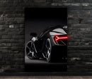 Neon Sports Car Wall Art – UV Printed LED Poster for Garage & Man Cave – Free Remote Control and Shipping