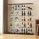 Display Cabinet With Shelf Double Doors And Lock by Unique Piece Furniture