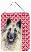 Belgian Tervuren Hearts Love and Valentine's Day Wall or Door Hanging Prints
