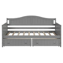 Wooden Daybed, Sofa Bed, No Box Spring Needed by HouseOfZazla