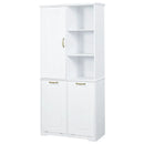 Freestanding Tall Storage Cabinet With 2 Tilt-Out Hampers by HouseOfZazla
