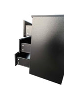 6 Drawer Double Dresser for Bedroom Living Room Hallway,Black