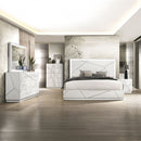 Esther - Dresser - White / Silver by Unique Piece Furniture
