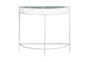 Accent Console Table for Entryway, Contemporary and Modern - White by HouseOfZazla