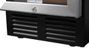 15 Inch Wine Cooler Refrigerators 28 Bottle Fast Cooling Low Noise Wine Fridge with Professional Compressor Stainless Steel, Digital Temperature Control Screen Built-in or Freestanding
