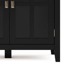 Artisan - Handcrafted Wide 4 Door Storage Cabinet by HouseOfZazla