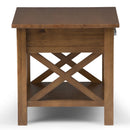 Kitchener - End Table - Medium Saddle Brown by HouseOfZazla