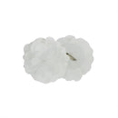 Floral Embellished Tab Top Solid Curtain Panel