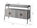 Samiya - TV Stand - Gray by HouseOfZazla