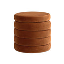 Fuji - Oversized Round Storage Ottoman by HouseOfZazla