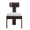 Upholstered Dining Fabric Side Chairs (Set of 2)