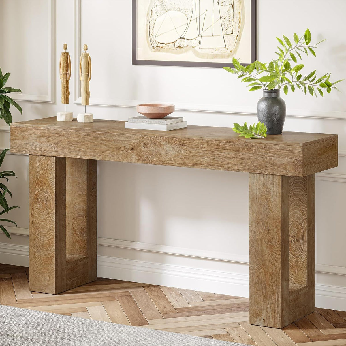 Console Table, Extra Long Narrow Sofa Table for Living Hallway, photo 4 of 12