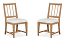 Lindon - Dining Side Chair With Upholstered Seat (Set of 2)