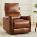 Electric Recliner Chair With Rocker And Swivel Function - Brown by HouseOfZazla