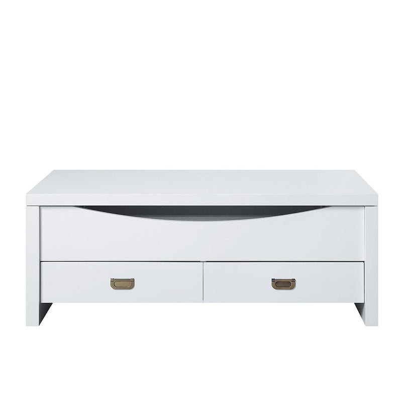 Ramiel - Coffee Table With Lift Top - High Gloss White, photo 2 of 7