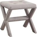 Upholstered Accent Bench With Nailhead Trim by HouseOfZazla