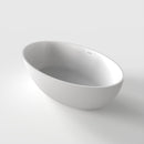 67 Inch Freestanding Solid Surface Soaking Bathtub