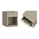 Evelyn - Nightstand With 1 Drawer And Open Shelf by HouseOfZazla