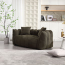 Cozy Beanbag Chair With High Resilience Foam Core For 2 by HouseOfZazla