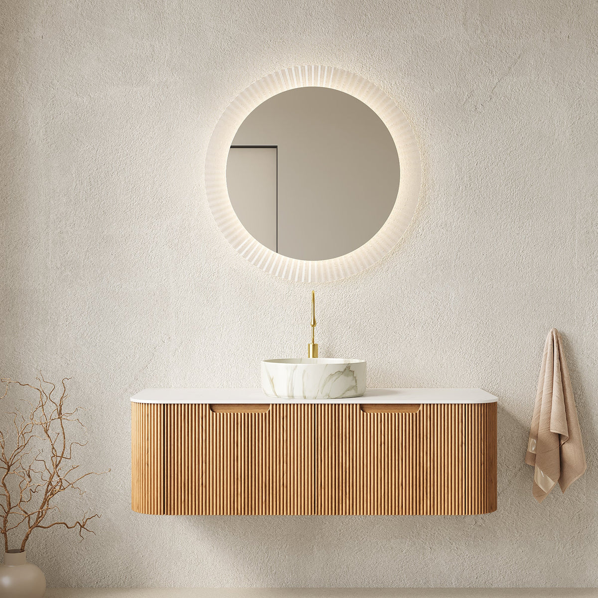 Dina 48" Bathroom Vanity & Sink, photo 2 of 10