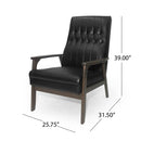 Mid Century Modern Upholstered Accent Chair by HouseOfZazla