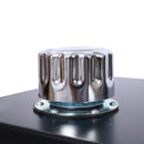 Heavy Duty Hydraulic Fluid Tank 10 Gal Steel Reservoir With Strainer, Gauge & Breather Cap For Tractors & Trucks - Black