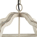 4 - Light Wood Chandelier, Hanging Light Fixture with Adjustable Chain for Kitchen Dining Room Foyer Entryway, Bulb Not Included