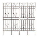Metal Garden Trellis Rustproof For Climbing Plants Outdoor Flower Support by Unique Piece Furniture