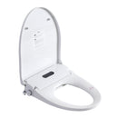 Smart Bidet Toilet Seat With Side Knob Adjustable Heated Seat With Water Temperature And Pressure Adjustment Portable Bidet - White by HouseOfZazla