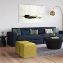 Rockwood - Upholstered Cube Storage Ottoman With Tray by Unique Piece Furniture