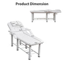 Professional Beauty Bed with Removable Headrest