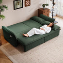 Multi-Functional 85-Inch Convertible Sofa Bed by HouseOfZazla