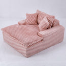 Harbor - Luxury Sofa Turtle Fleece Fabric by HouseOfZazla
