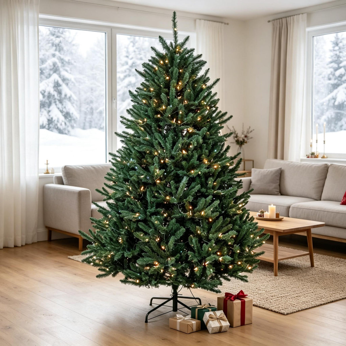 6 ft Pre-Lit Colorado Christmas Tree, photo 8 of 9