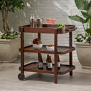 Home Selleck - Bar Cart - Mahogany by HouseOfZazla