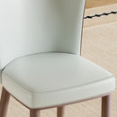 Dining Chair With Carbon Steel Legs, Comfortable Seating, (Set of 2) - White by HouseOfZazla