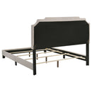 Copper - Eastern King Panel Bed - Beige by HouseOfZazla