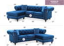 Nola - Luxurious Design Sofa Chaise by HouseOfZazla