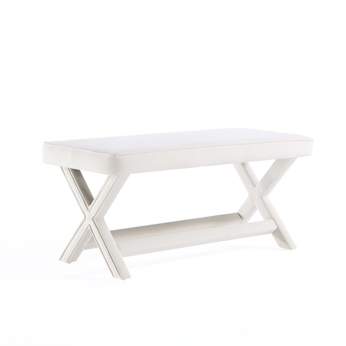 Abigail - Accent Bench With Piped Cushion, photo 2 of 40