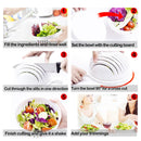 Fast Salad Maker Cutter Bowl