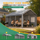 12x20 FT Heavy Duty Carport Canopy