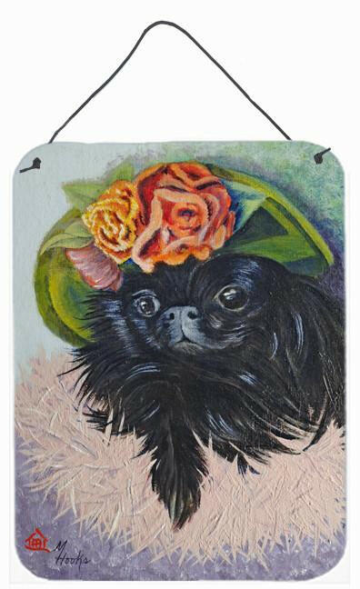 Black Pekingese Wall or Door Hanging Prints MH1038DS1216