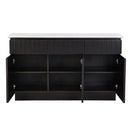 Jaramillo - Server - Engineering Marble Top & Black